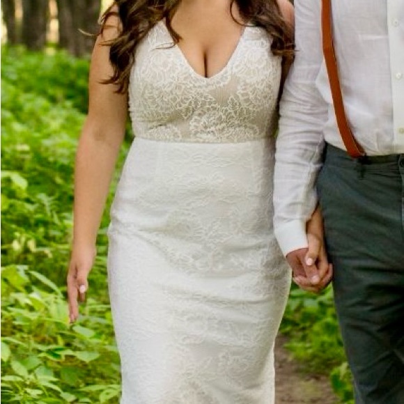 Anthropologie Wedding dress - Picture 6 of 6